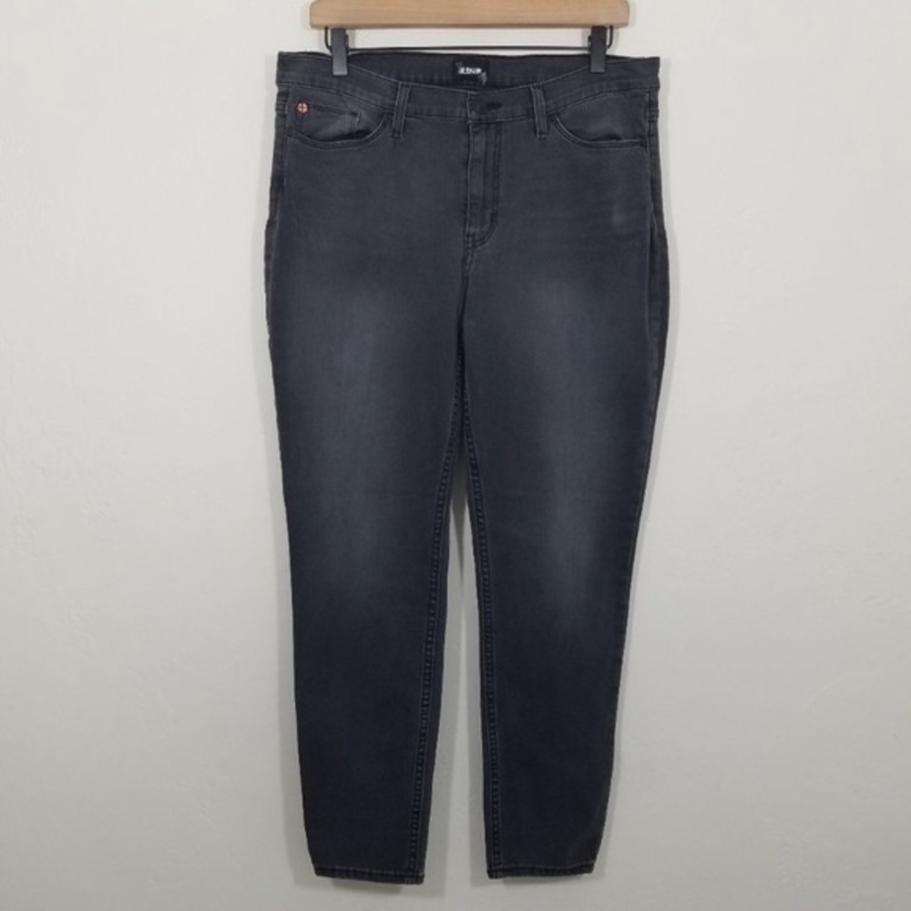 Hudson Midrise Crop Super Skinny Stretch Jeans Size 30